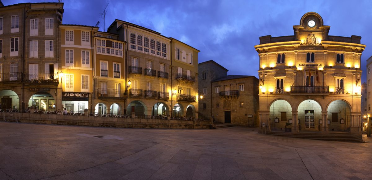 Plaza mayor de Ourense